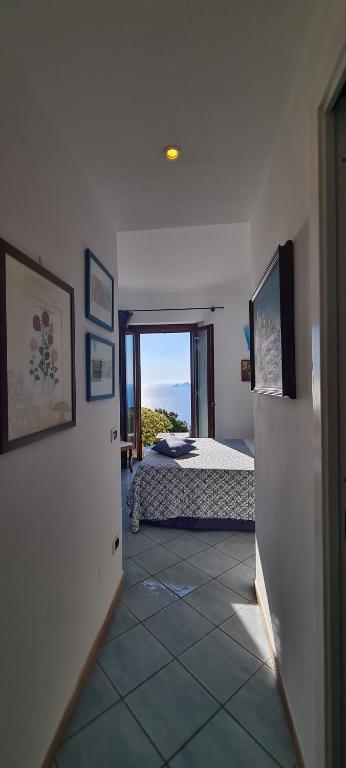 Postel nebo postele na pokoji v ubytování Guest House Villa Il Gabbiano