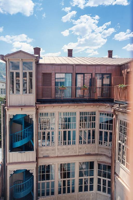 Balkón nebo terasa v ubytování Heritage Hotel and Suites