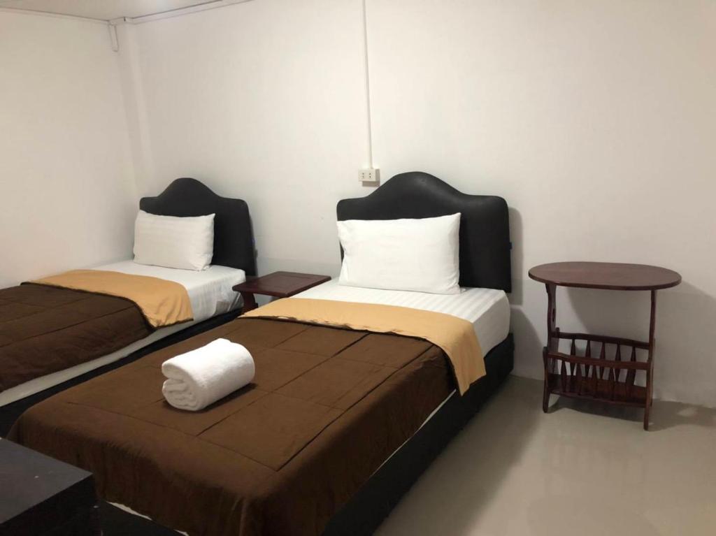 Postel nebo postele na pokoji v ubytování Buddies Loft Samet