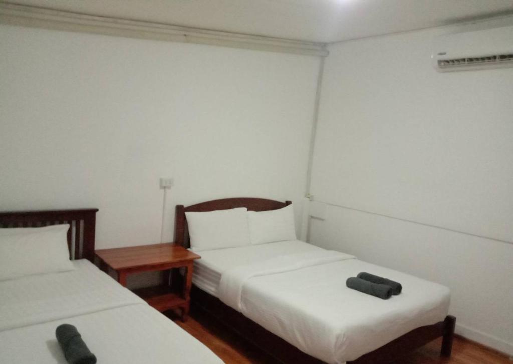 Postel nebo postele na pokoji v ubytování Buddies Loft Samet