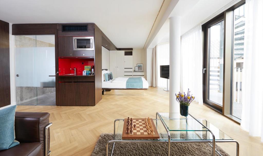 Living Hotel Das Viktualienmarkt - Resim 10