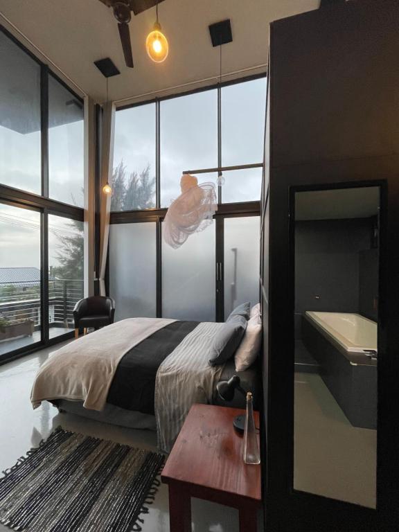 Villa on Ocean View - Double Room With Balcony And Sea View