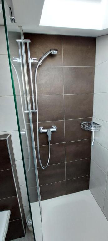 Koupelna v ubytování Chalet Sunnmätteli