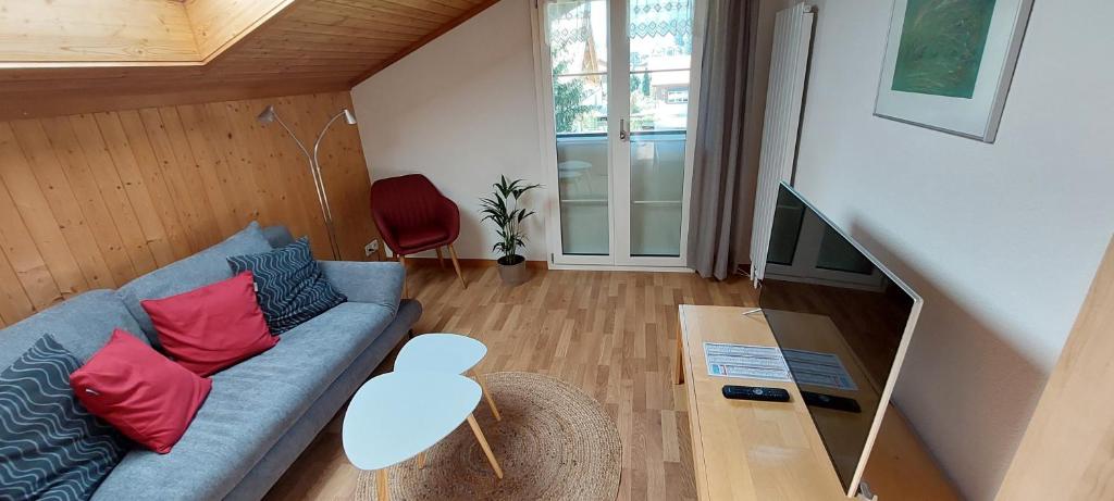 Posezení v ubytování Chalet Sunnmätteli