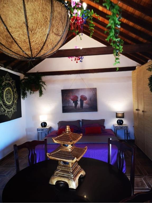 Posezení v ubytování Suite Zen y Cueva Refugio
