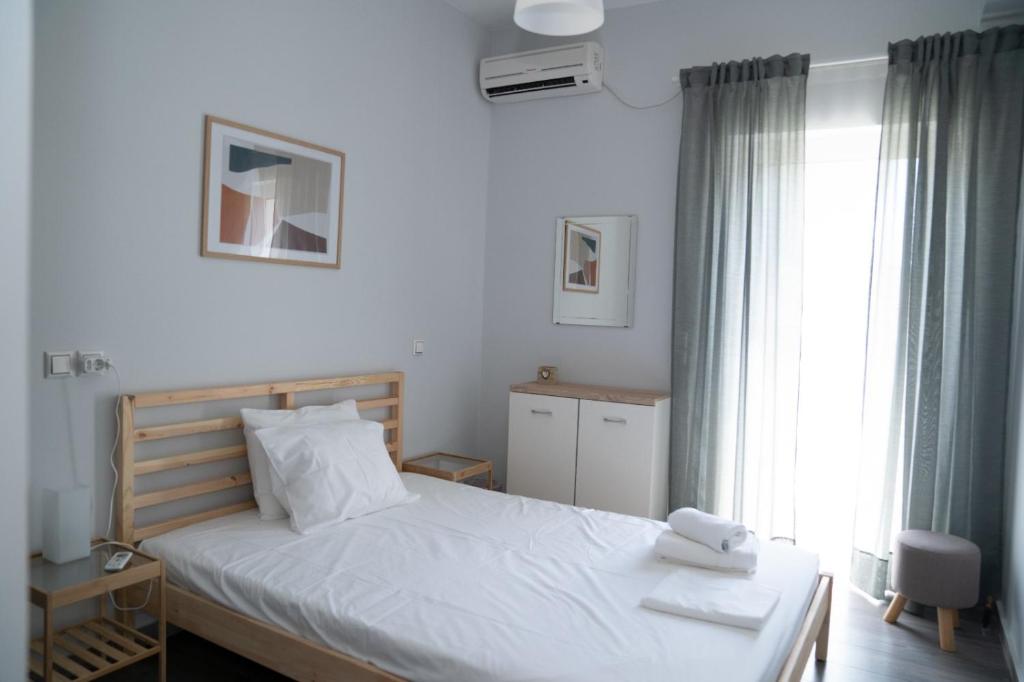 Postel nebo postele na pokoji v ubytování Sea & View Villas