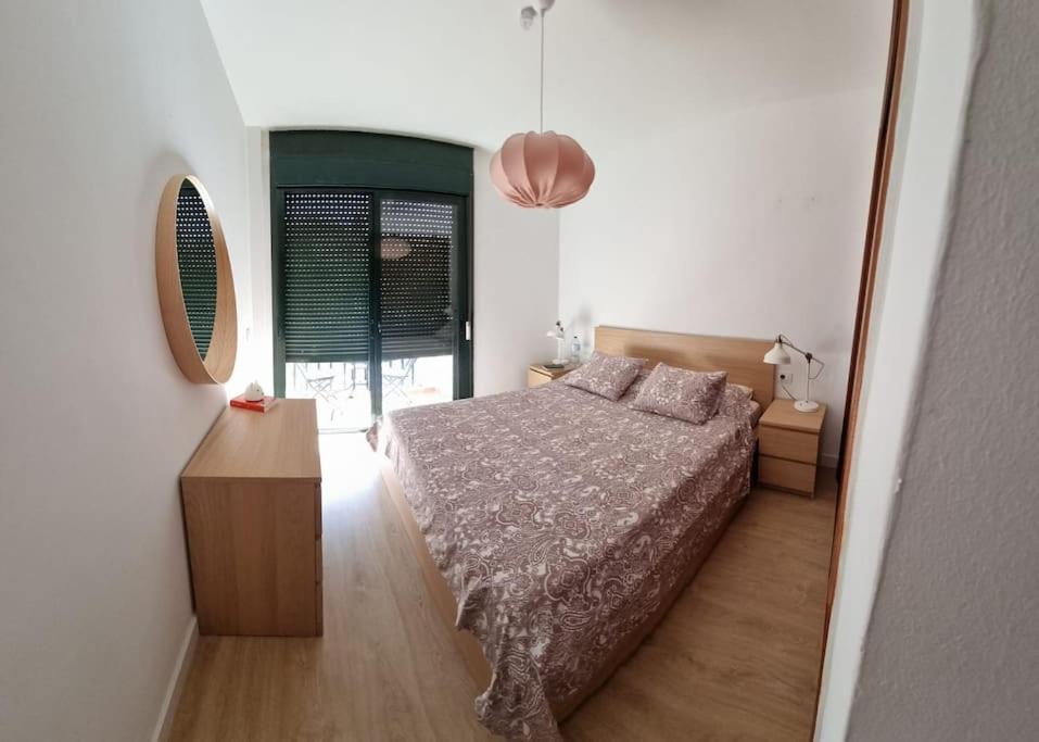 Postel nebo postele na pokoji v ubytování Cozy 2-floor apartment with pool - Casa Nivaria