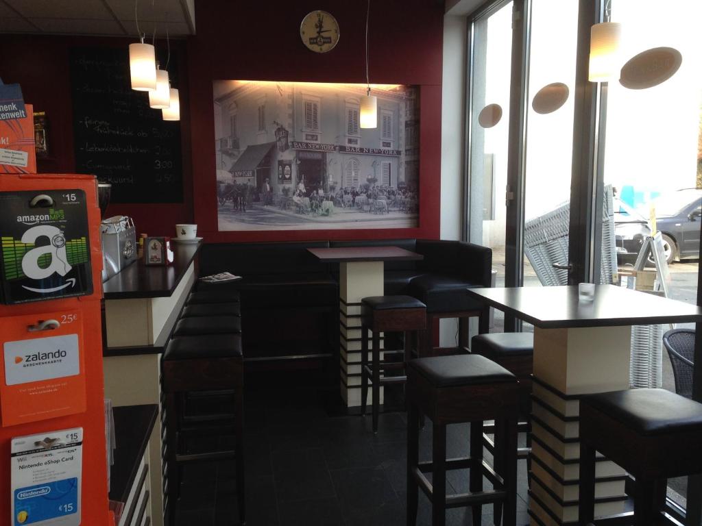 Restaurace v ubytování Tankbar's Hotelchen