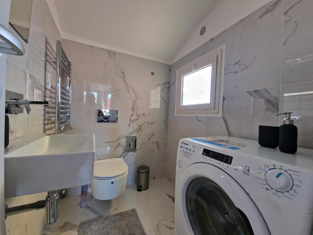 Kúpeľňa v ubytovaní Luxury Top Floor in Trastevere