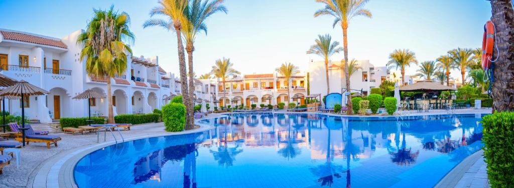 Bazén v ubytování Dive Inn Resort nebo v jeho okolí