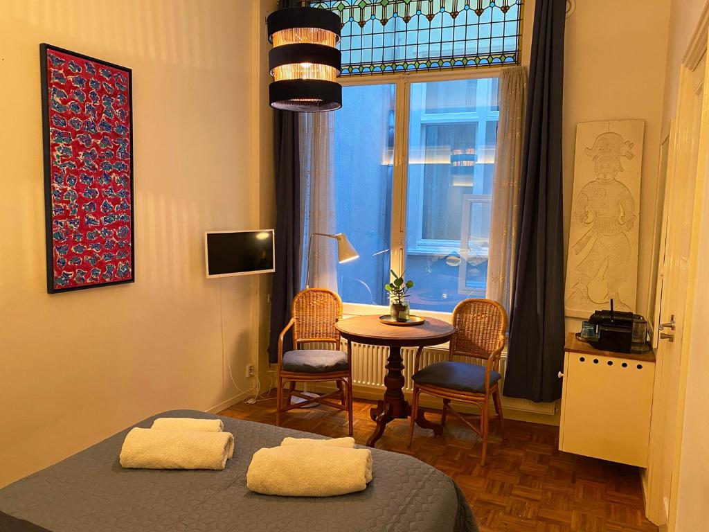 Ein Bett oder Betten in einem Zimmer der Unterkunft Canal Hideaway