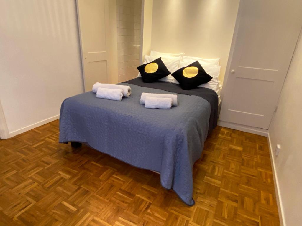 Ein Bett oder Betten in einem Zimmer der Unterkunft Canal Hideaway