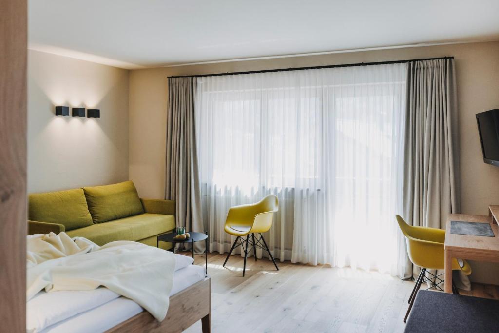 Posezení v ubytování Hotel Alpenrose