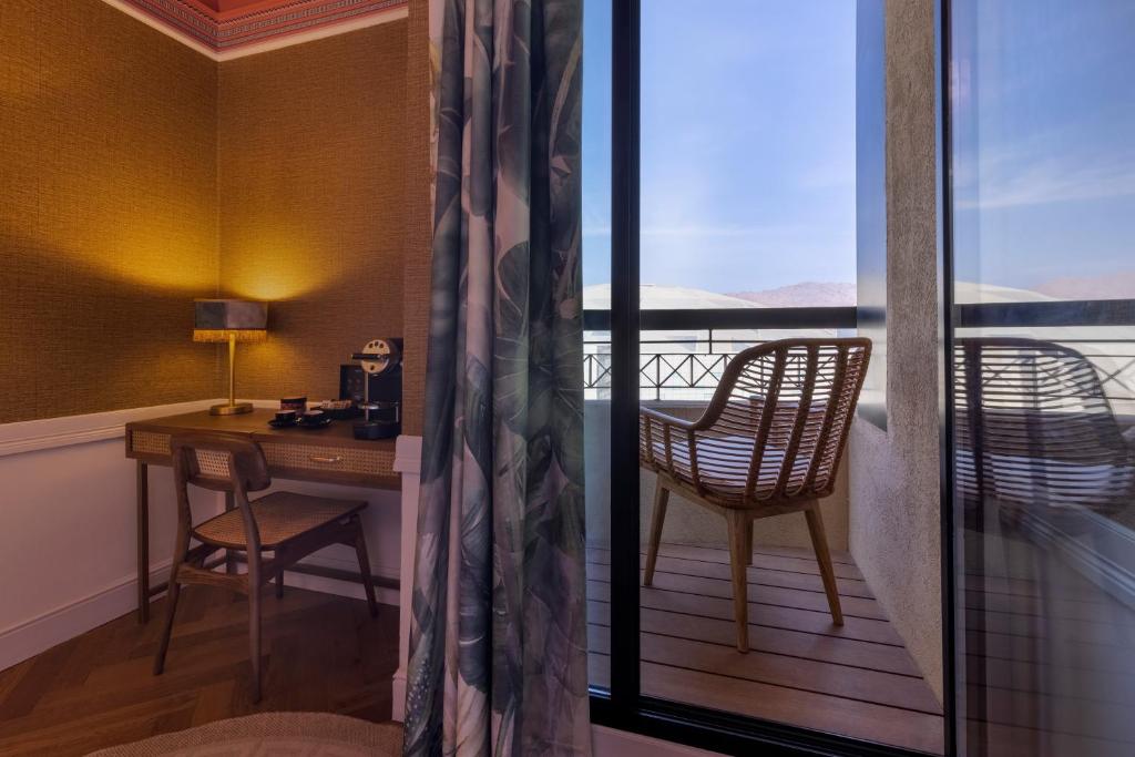 Balkón nebo terasa v ubytování Brown Eilat Hotel