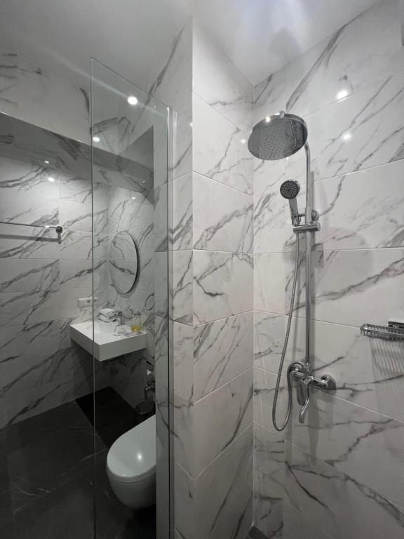 Koupelna v ubytování Hotel Address 9D