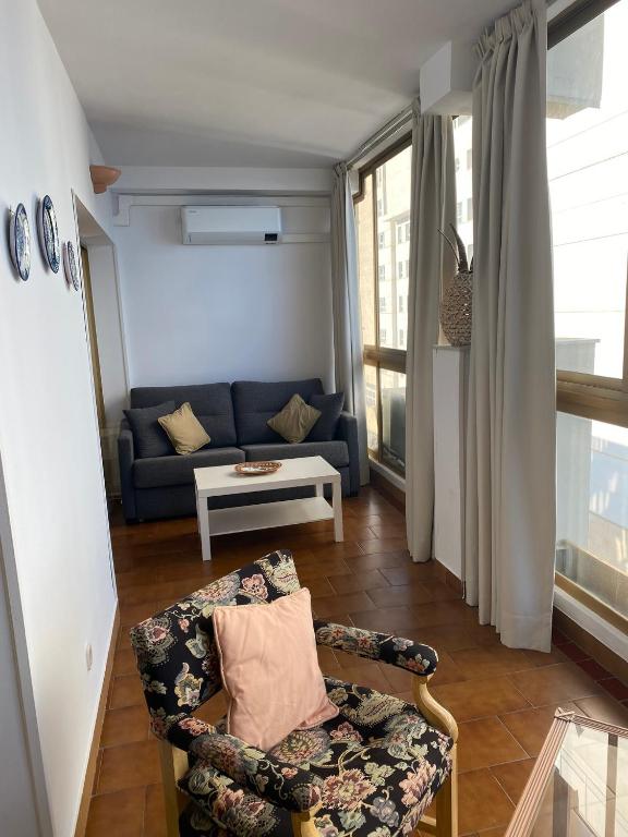 Posezení v ubytování Precioso apartamento en primera línea de playa