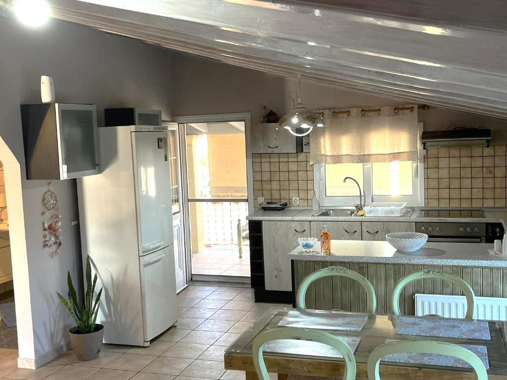 A kitchen or kitchenette at SamisHouse