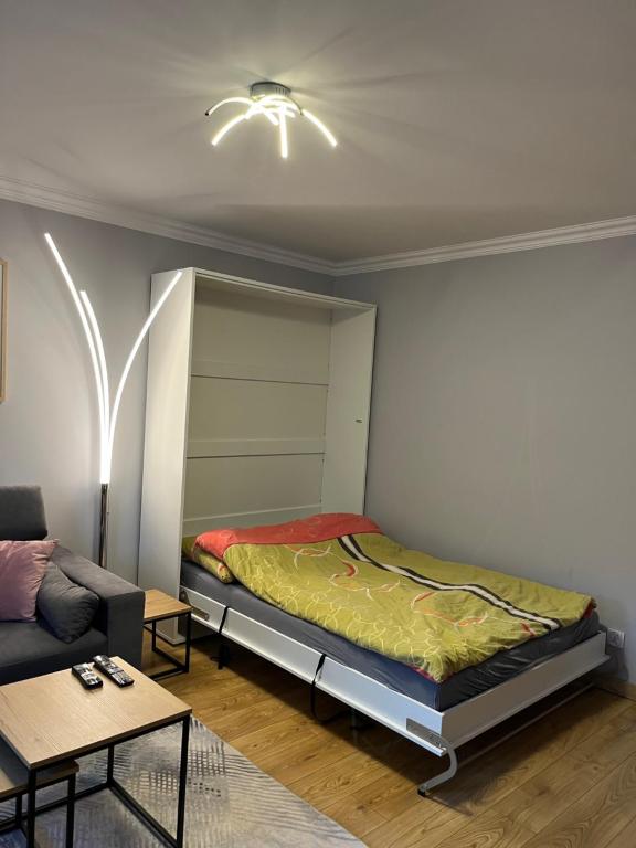 Posteľ alebo postele v izbe v ubytovaní RiverView