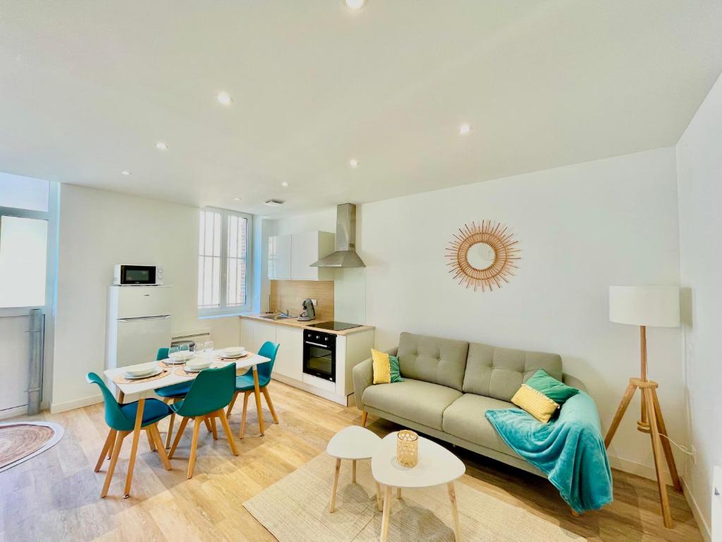 Χώρος καθιστικού στο *ARENA* - duplex lumineux