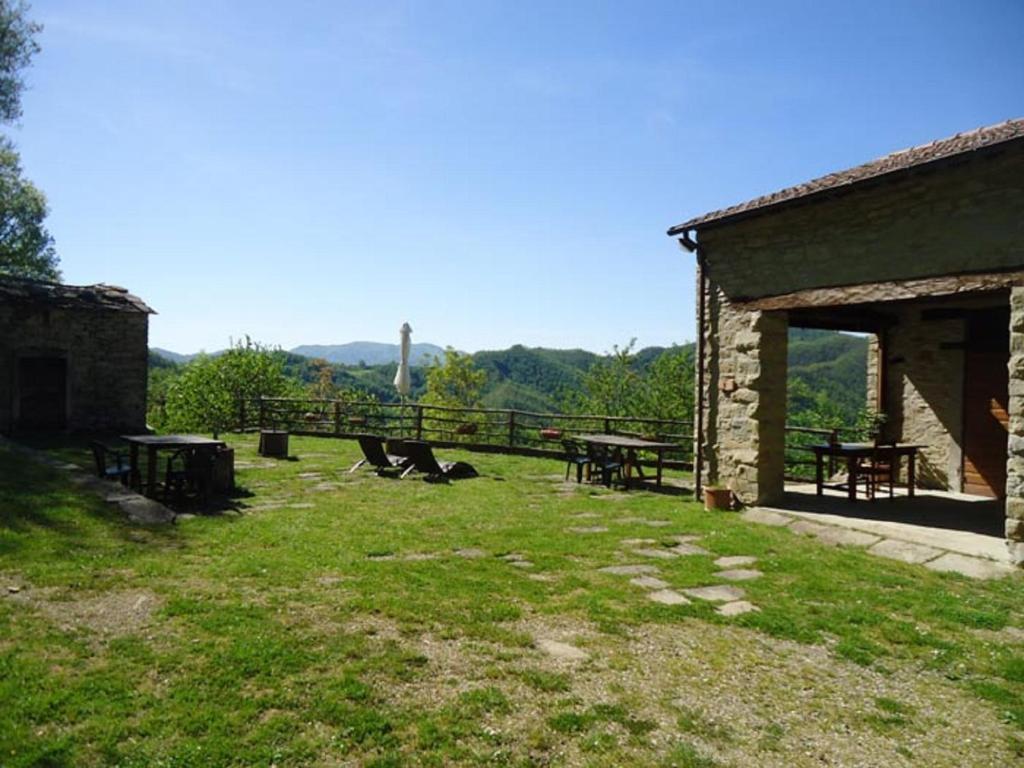 Agriturismo I Monti di Salecchio - Habitación Doble Con Vistas A La Montaña