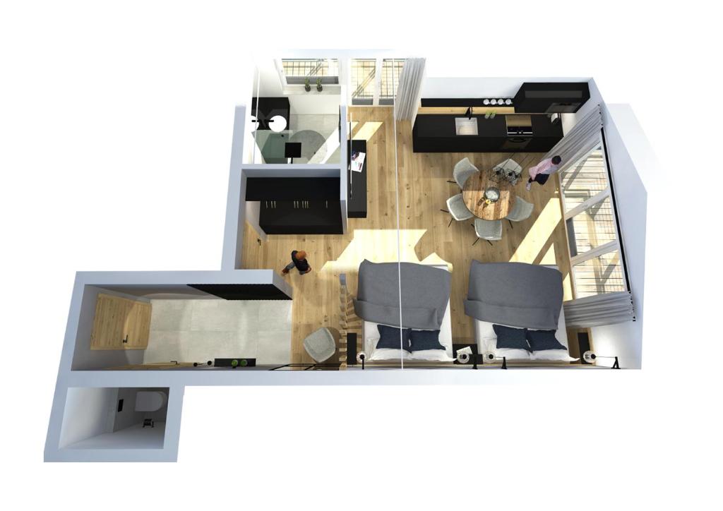Kuchyň nebo kuchyňský kout v ubytování Landhaus Riepler