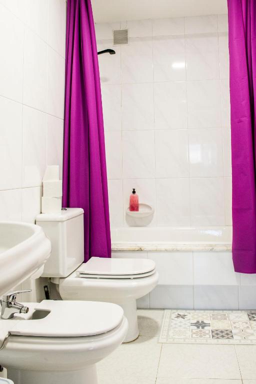 A bathroom at Las Aceñas De Iris
