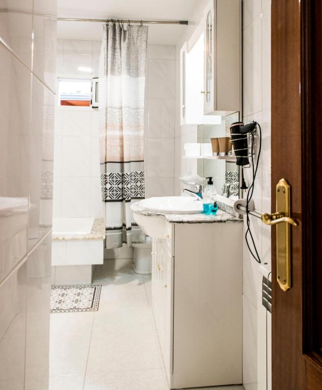A bathroom at Las Aceñas De Iris