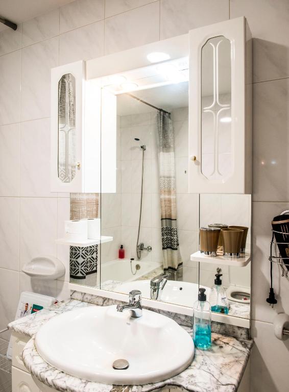 A bathroom at Las Aceñas De Iris