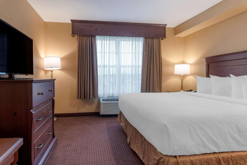 Postel nebo postele na pokoji v ubytování Best Western Plus Fredericton Hotel & Suites