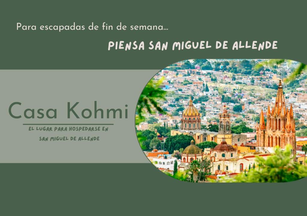 a view of the city of csa san miguel de allende at Casa Kohmi San Miguel de Allende in San Miguel de Allende