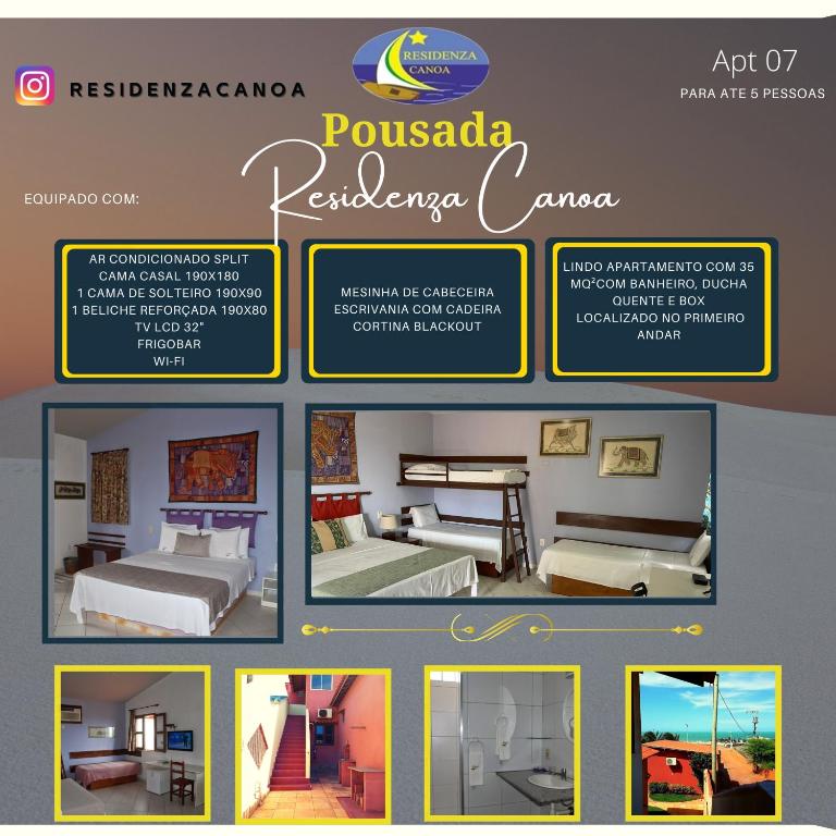 HOTEL RESIDENZA CANOA CANOA QUEBRADA 3* (Brasil) - de R$ 277