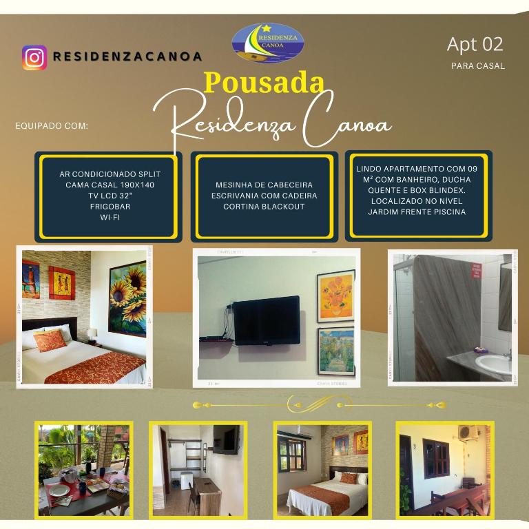 HOTEL RESIDENZA CANOA CANOA QUEBRADA 3* (Brasil) - de R$ 277