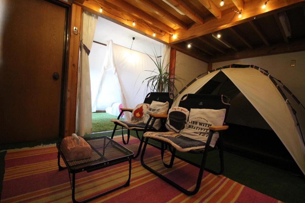 Posezení v ubytování 晴家(HALELUYA) Guest House