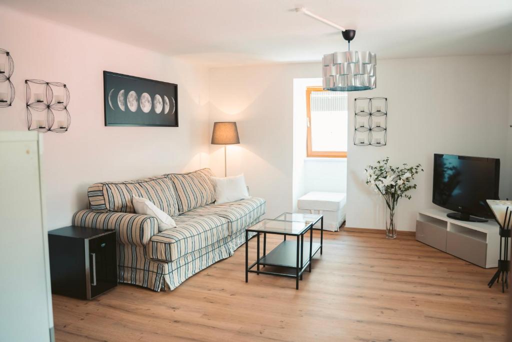 Posezení v ubytování Apartment Hainfeld