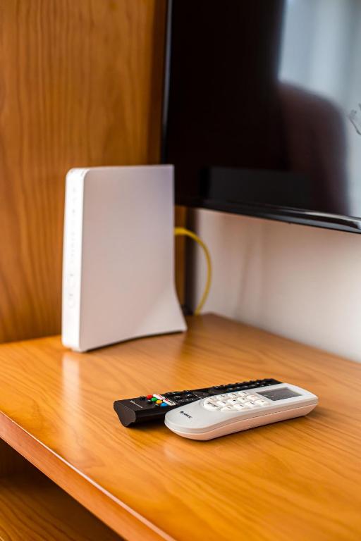 A television and/or entertainment centre at San Juan Live