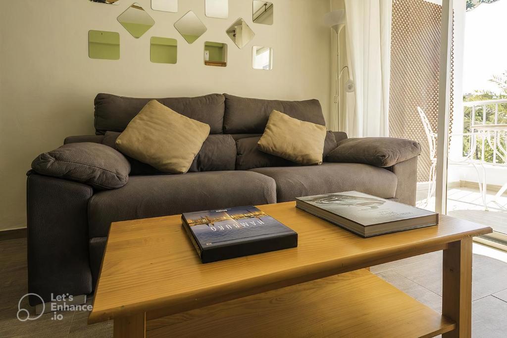 A seating area at San Juan Live