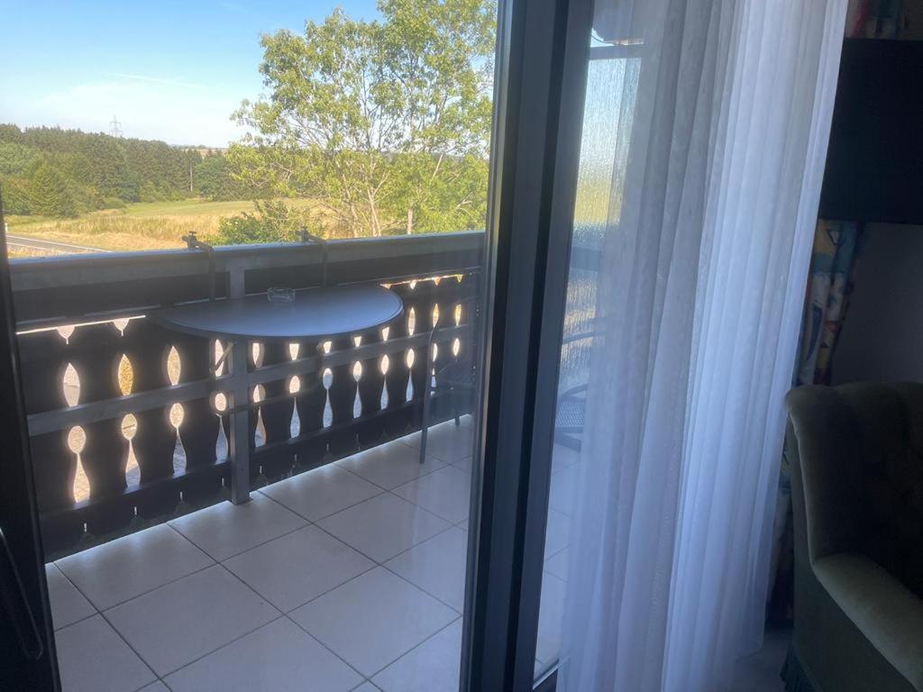 Balkón nebo terasa v ubytování Gasthaus Hubertus