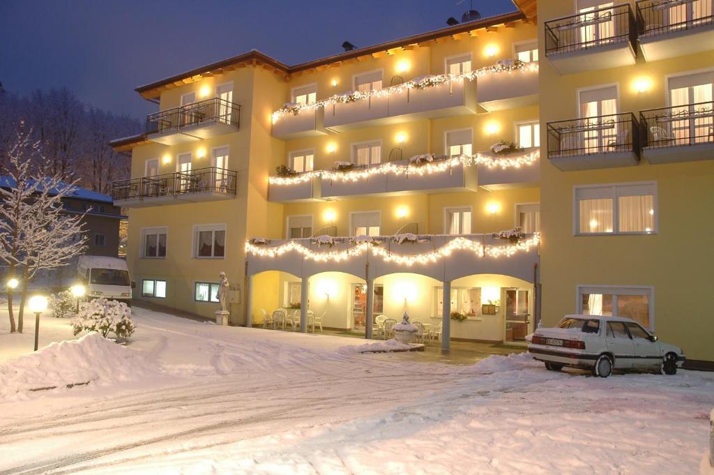 Hotel Daniela v zimě