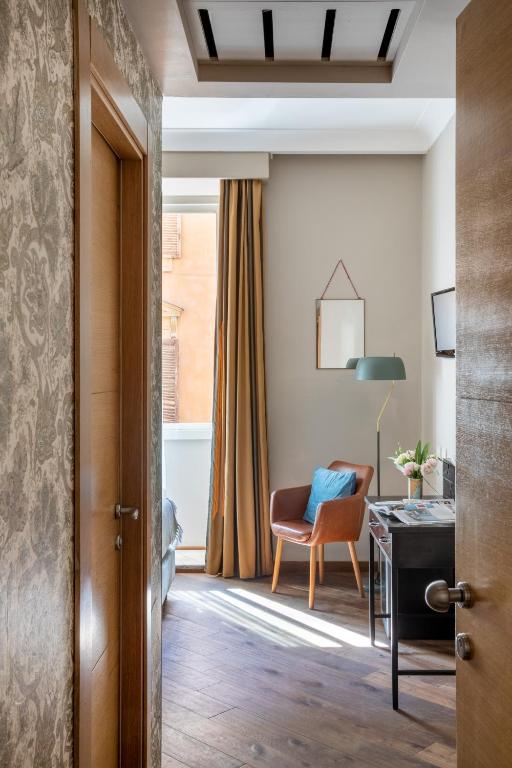 A seating area at Boutique Hotel Galatea