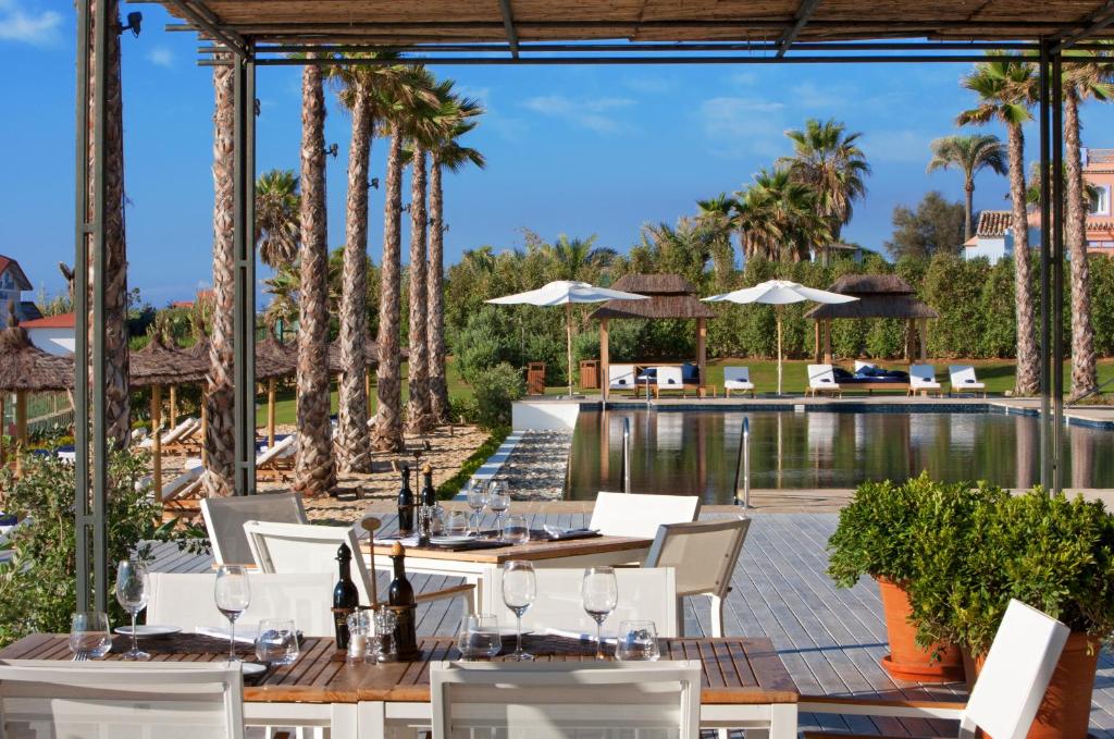 Posezení v ubytování Finca Cortesin Hotel Golf & Spa