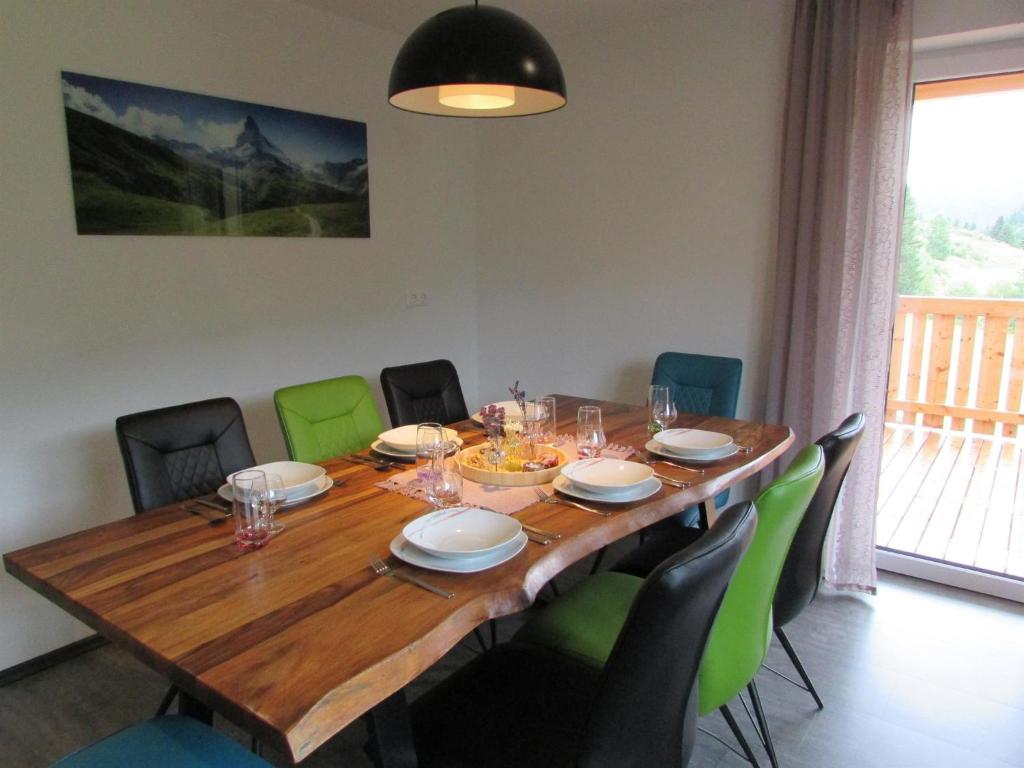 Posezení v ubytování Ferienhaus Priller