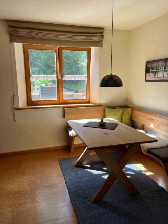 Posezení v ubytování Traumplatz im Allgäu