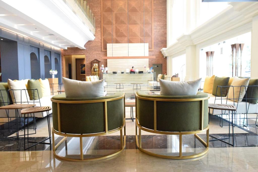 Posezení v ubytování Grand Zuri BSD City