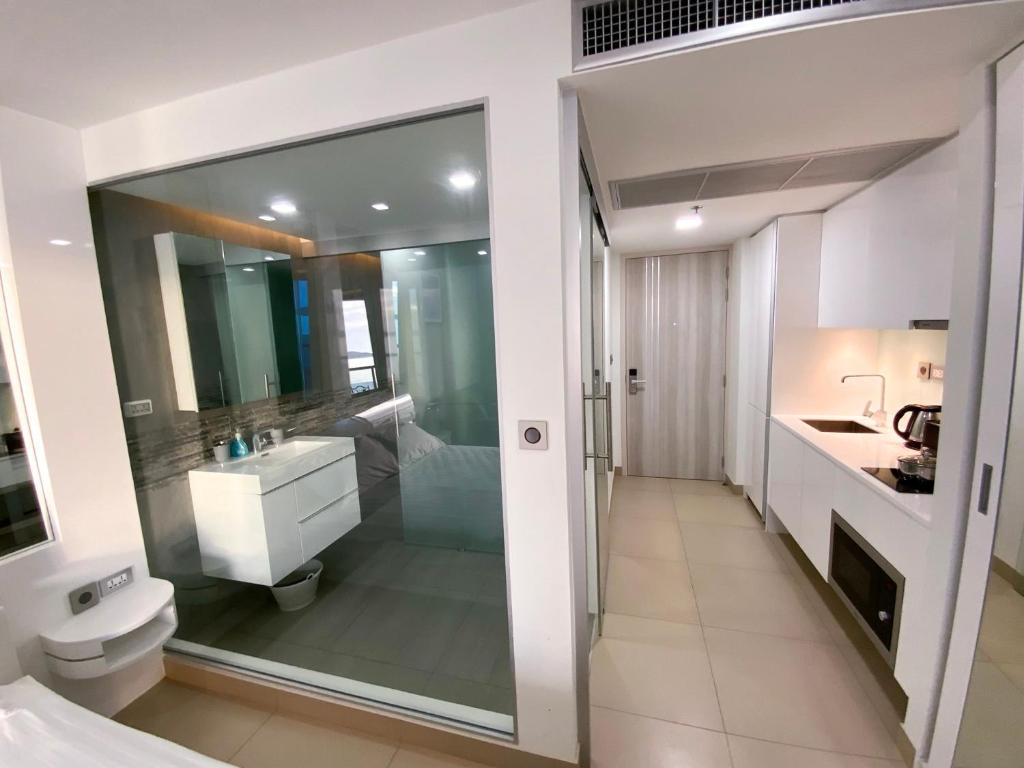 Koupelna v ubytování Sands Condo 48 by ThaiminatorPattaya