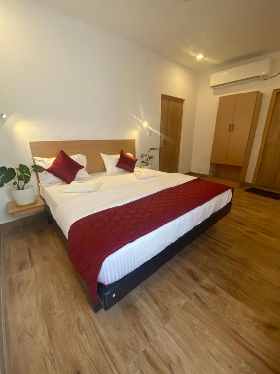 Postel nebo postele na pokoji v ubytování Hotel Bluestone