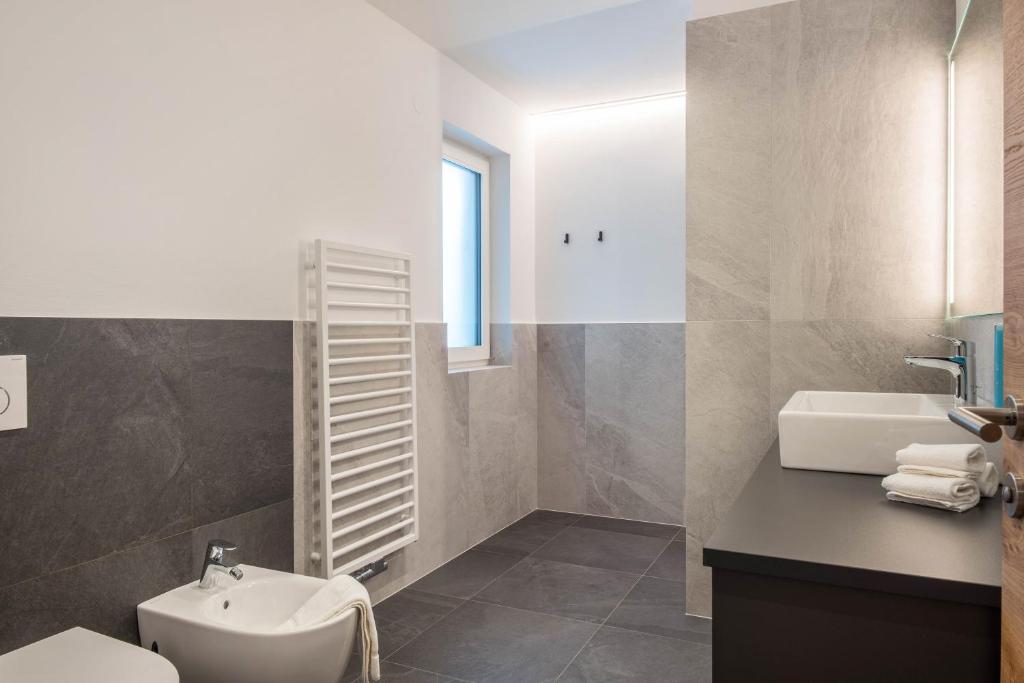Koupelna v ubytování Luisl Hof - Apartment Vitis
