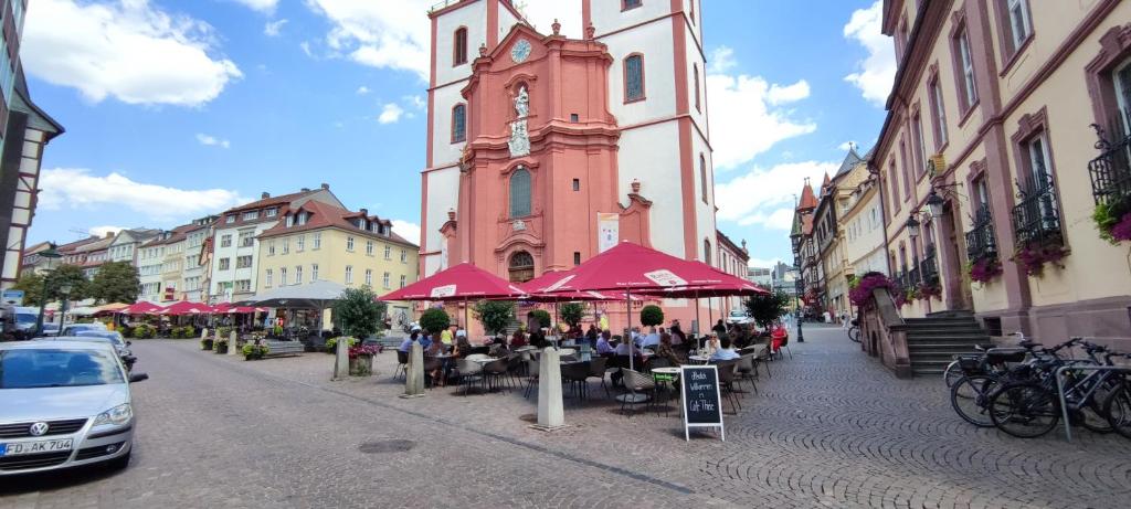 Budova, kde se apartmán nachází