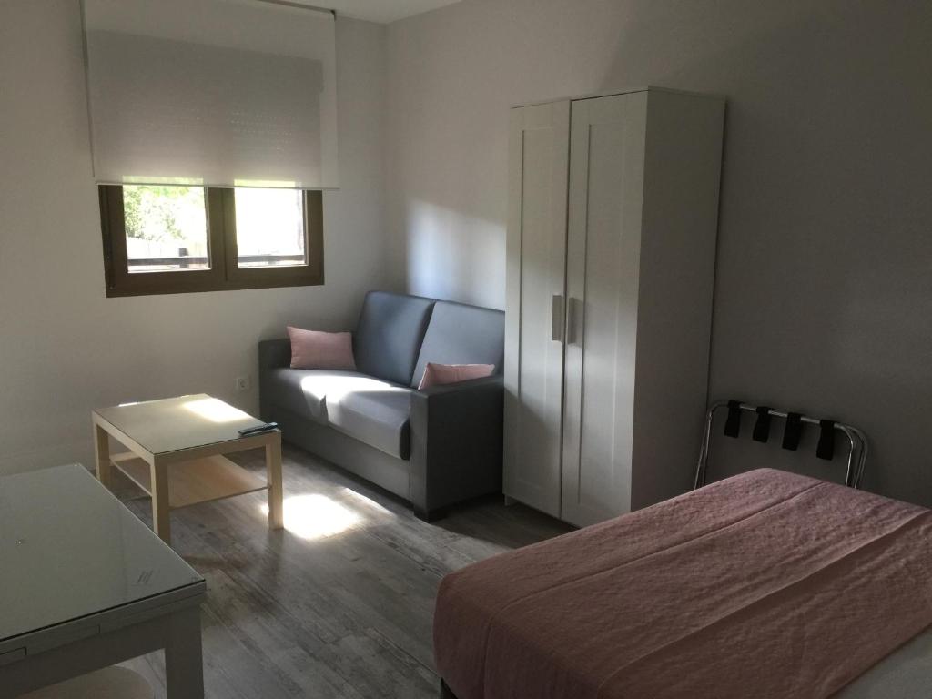 Posteľ alebo postele v izbe v ubytovaní Casa Valsain