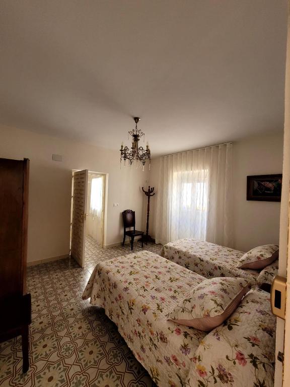 Postel nebo postele na pokoji v ubytování Casa rural La Golondrina