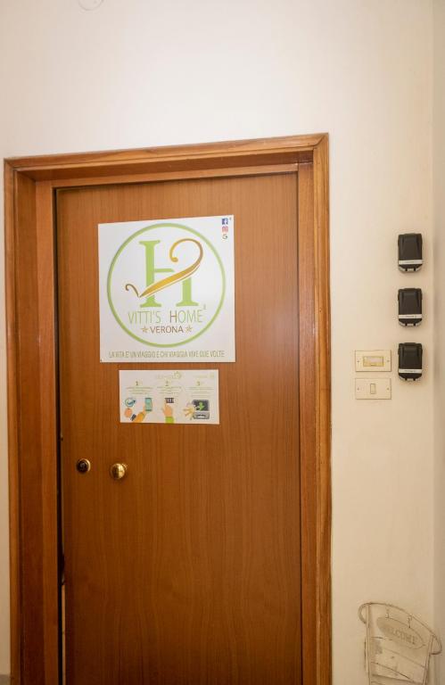 Certifikát, hodnocení, plakát nebo jiný dokument vystavený v ubytování Vitti's Home Verona 3